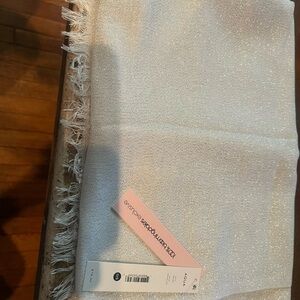 Gorgeous Aqua shimmer scarf